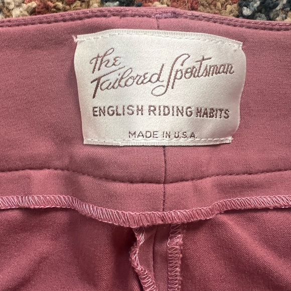 Tailored Sportsmen breeches, rosewood , - Picture 2 of 5